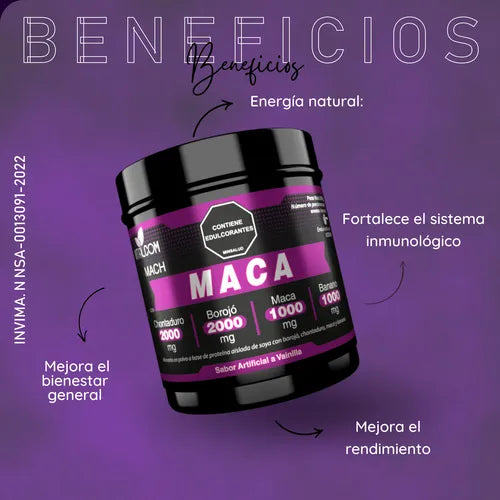 🌿🔥 ¡Recupera tu Energía, Vitalidad y Potencia Natural con la MACA PERUANA PREMIUM!