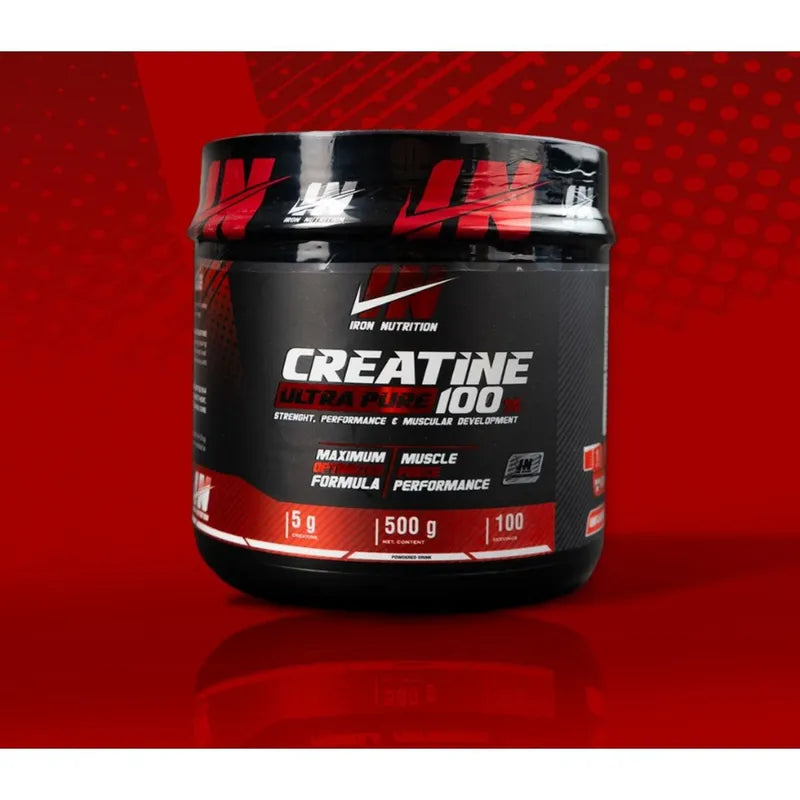 💪🔥 CREATINA IRON 500g – FORÇA PURA PARA RESULTADOS REAIS!